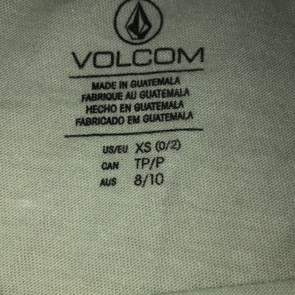 BRAND NEW Volcom Green Tank Top - Picture 3 of 3